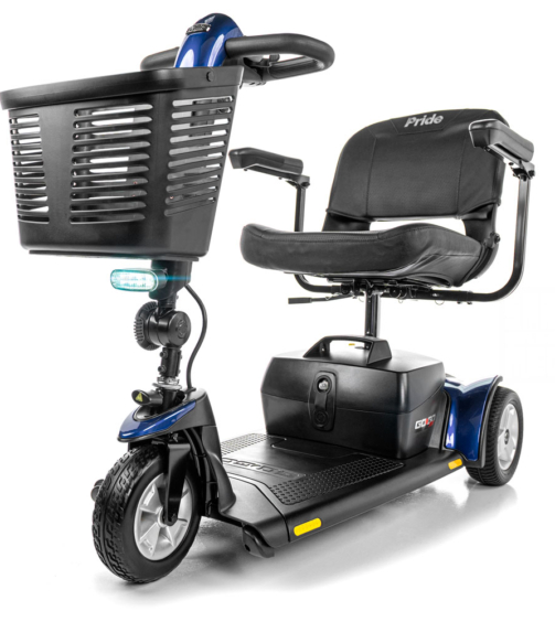 Go-Go® Sport 3 Wheel Travel Mobility Scooter S73 by Pride Mobility | FDA Class II Medical Device*